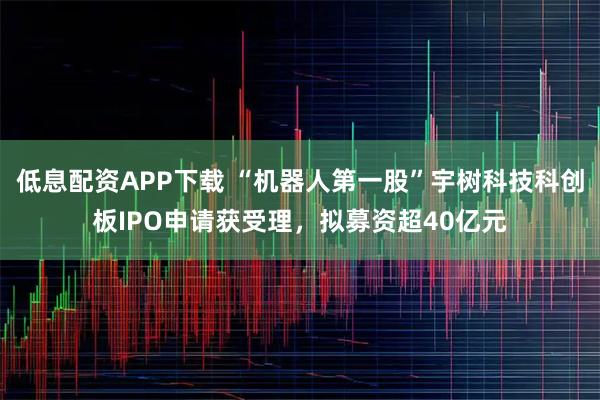 低息配资APP下载 “机器人第一股”宇树科技科创板IPO申请获受理，拟募资超40亿元