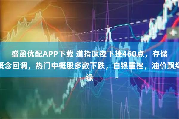 盛盈优配APP下载 道指深夜下挫460点，存储概念回调，热门中概股多数下跌，白银重挫，油价飘绿