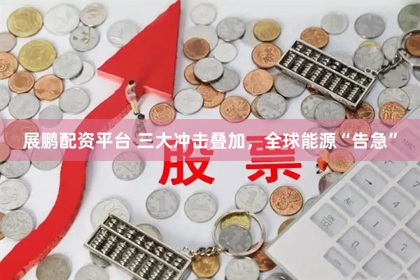 展鹏配资平台 三大冲击叠加，全球能源“告急”